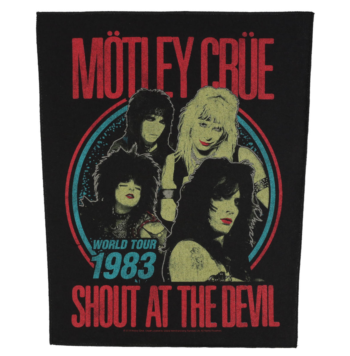 Великий патч Mötley Crüe - Shout At The Devil - RAZAMATAZ