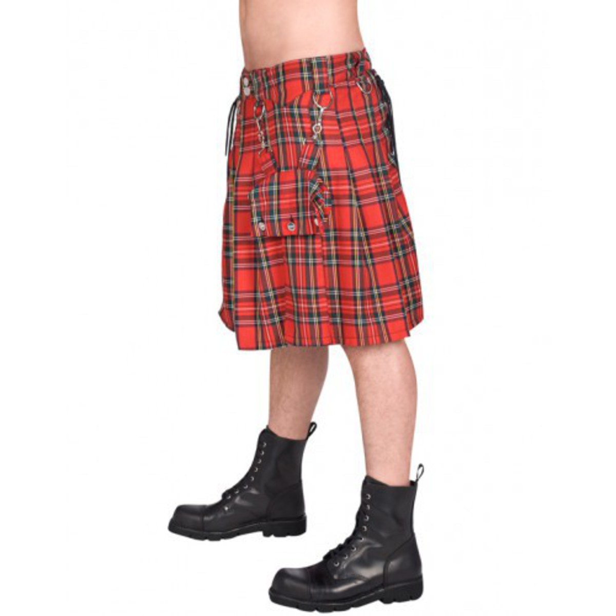 кілт чоловічий BLACK PISTOL - Eye Kilt Tartan - (Чорний) L