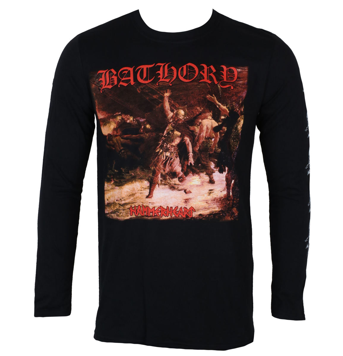 футболка чоловіча  металева Bathory-HAMMERHEART- PLASTIC HEAD-PH5419LS L