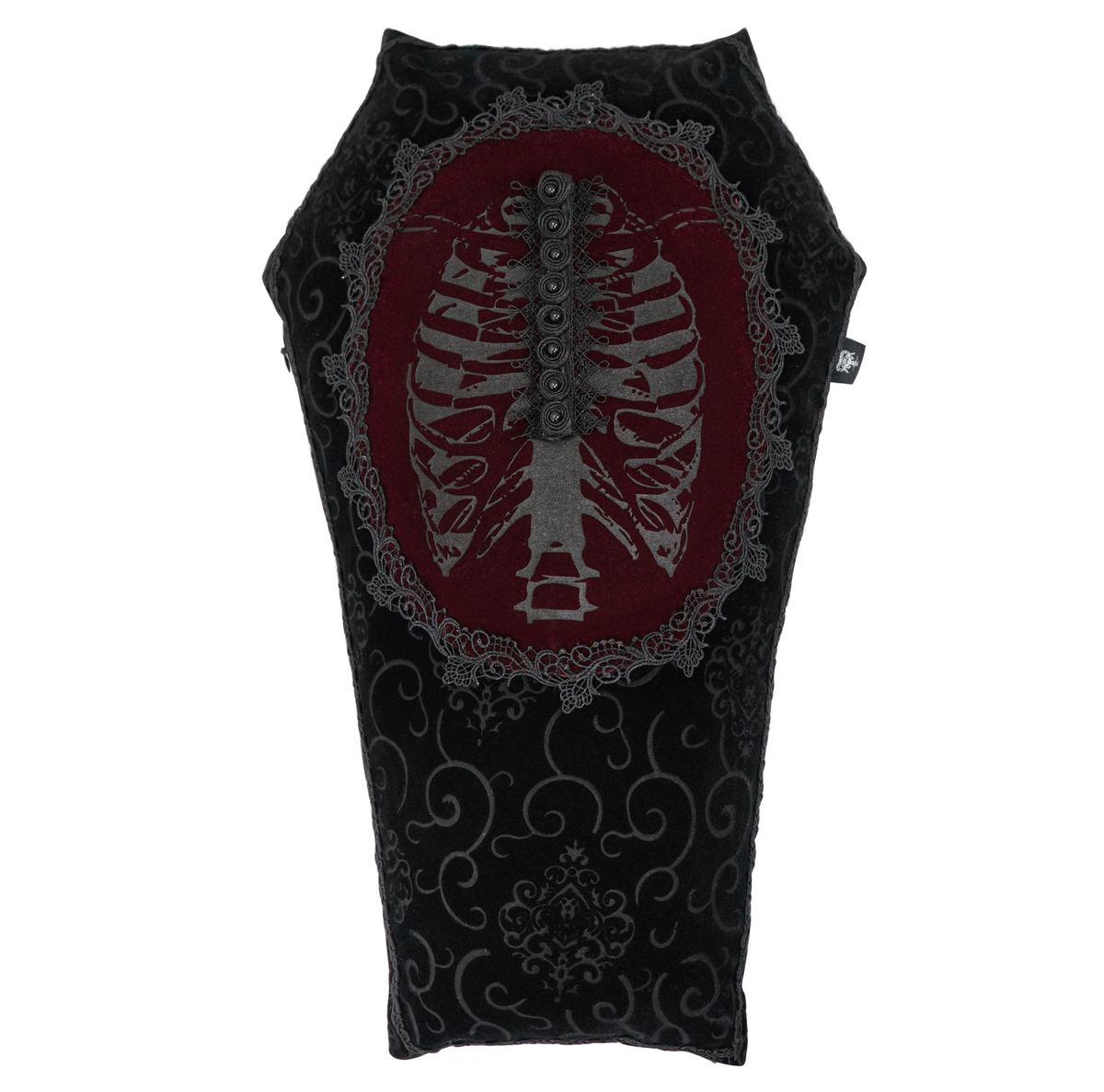 Подушка DEVIL FASHION - Skeleton Printing Coffin